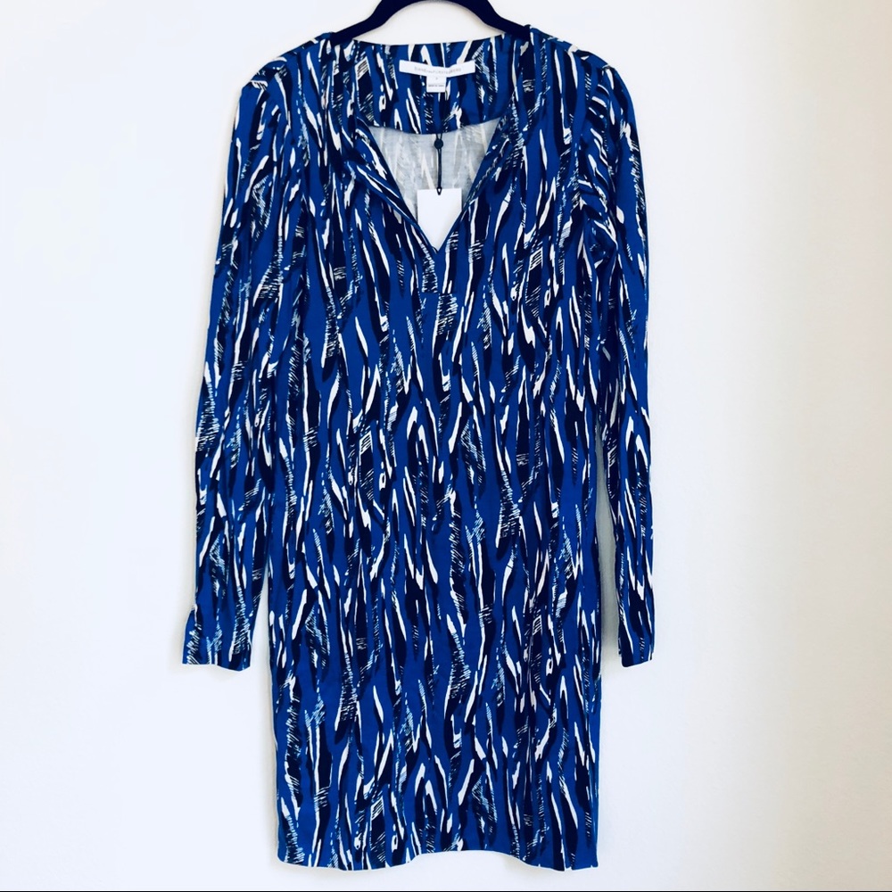 NWT DVF Diane Von Furstenberg Silk Reina Dress